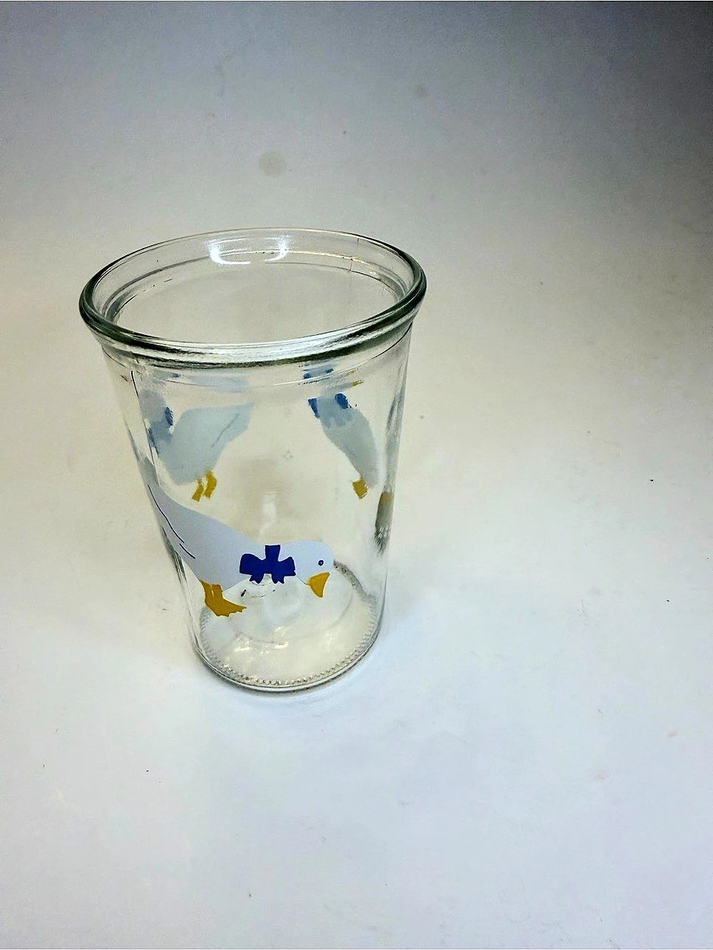Bama Vintage Bama Country Goose Jelly Jar Juice Glass Vintage Country Goose